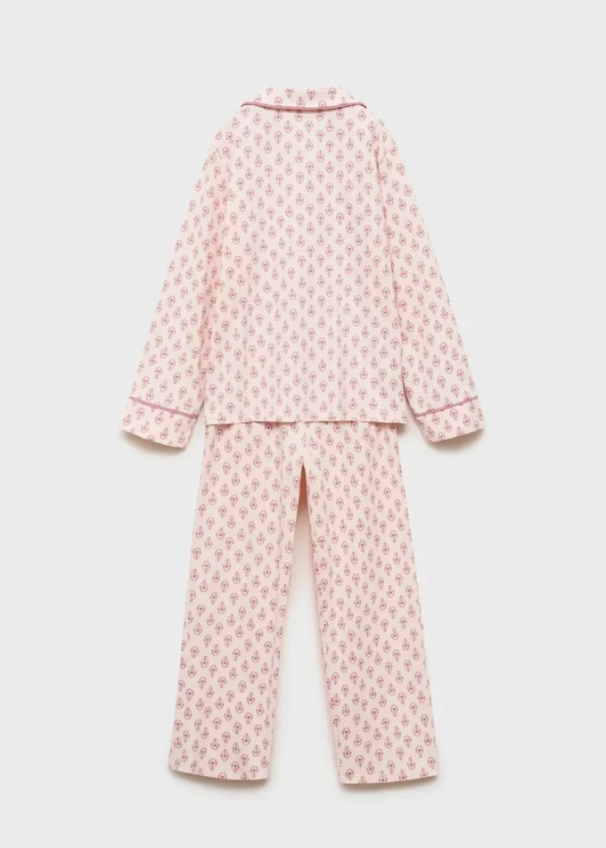 Pyjama en coton imprimé Pyjama en coton imprimé