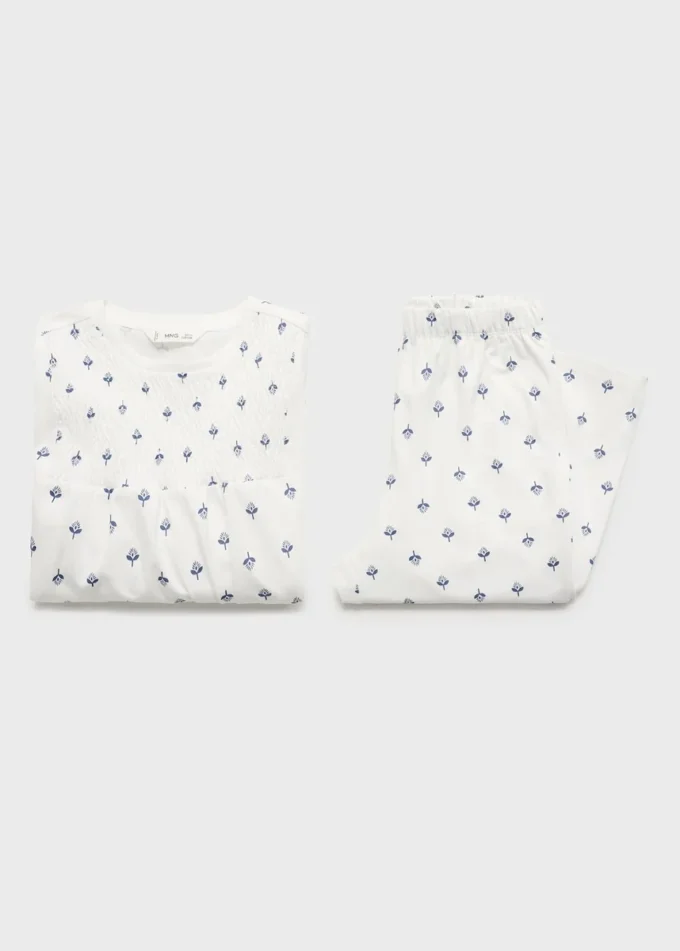 Pyjama en coton imprimé Pyjama en coton imprimé