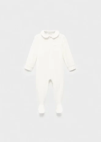 Pyjama à encolure bébé avec poche