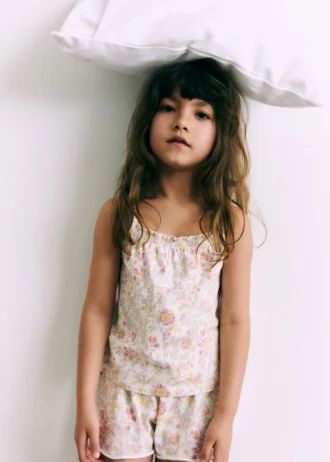 Pyjama à imprimé floral