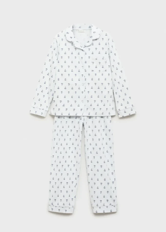 Pyjama à imprimé floral