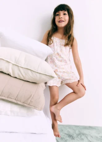 Pyjama à imprimé floral