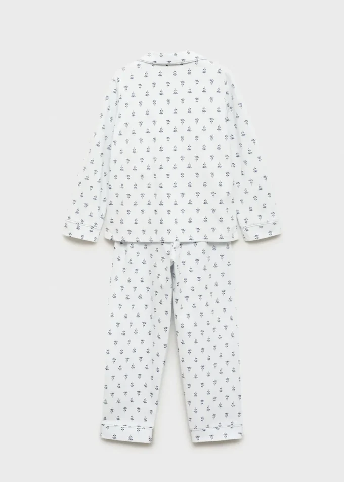 Pyjama à imprimé floral