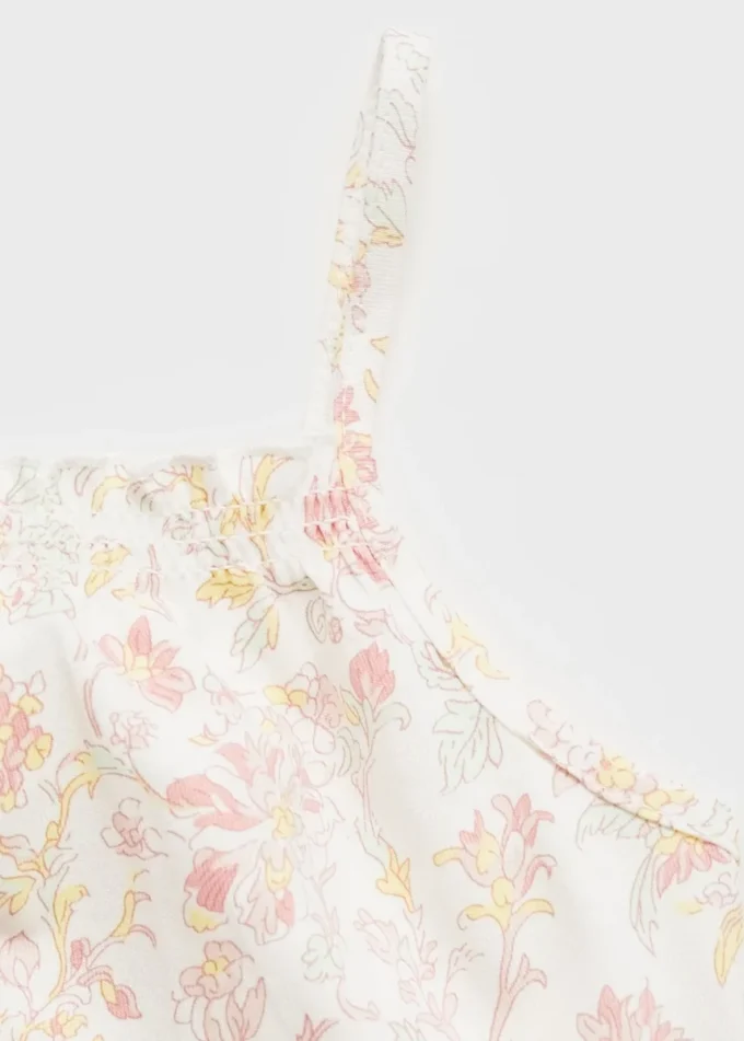 Pyjama à imprimé floral