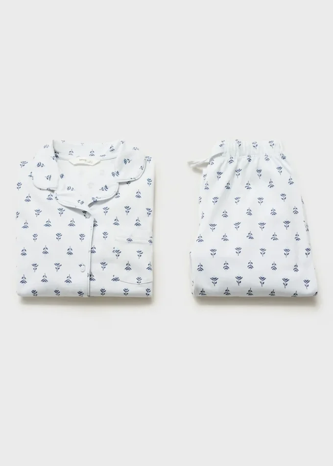 Pyjama à imprimé floral