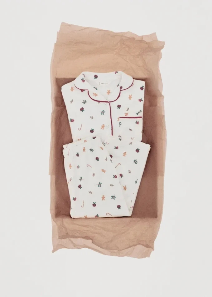 Pyjama long imprimé