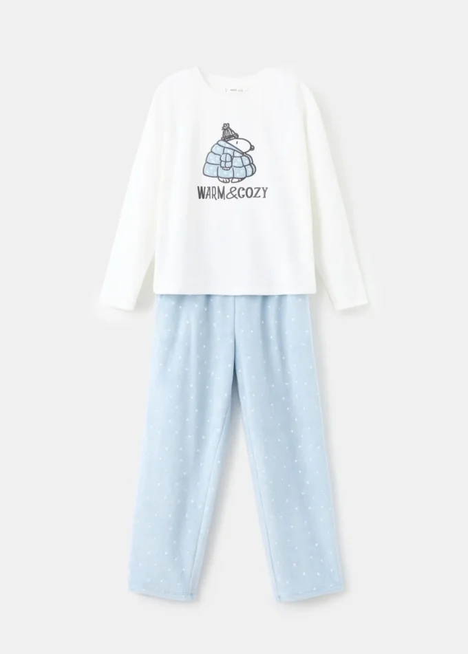 Pyjama long imprimé
