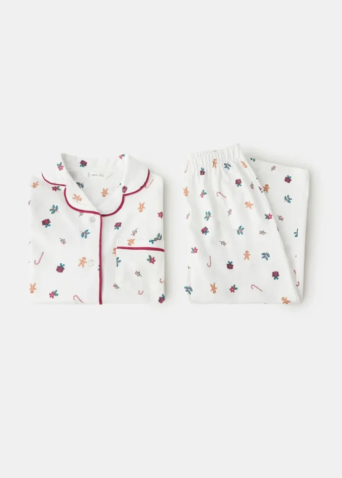 Pyjama long imprimé