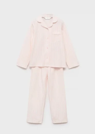 Pyjama long rayé