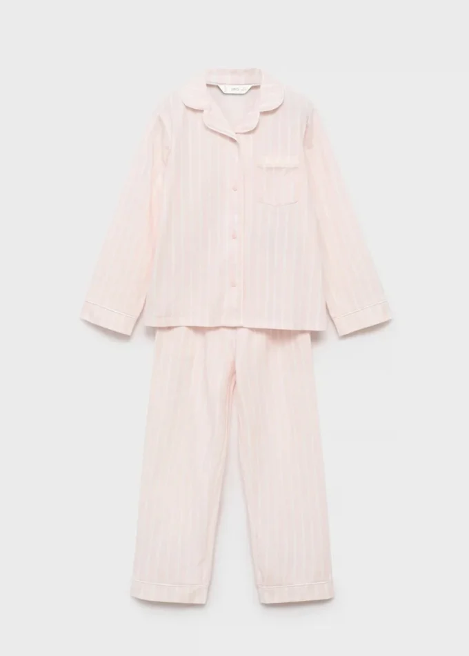 Pyjama long rayé