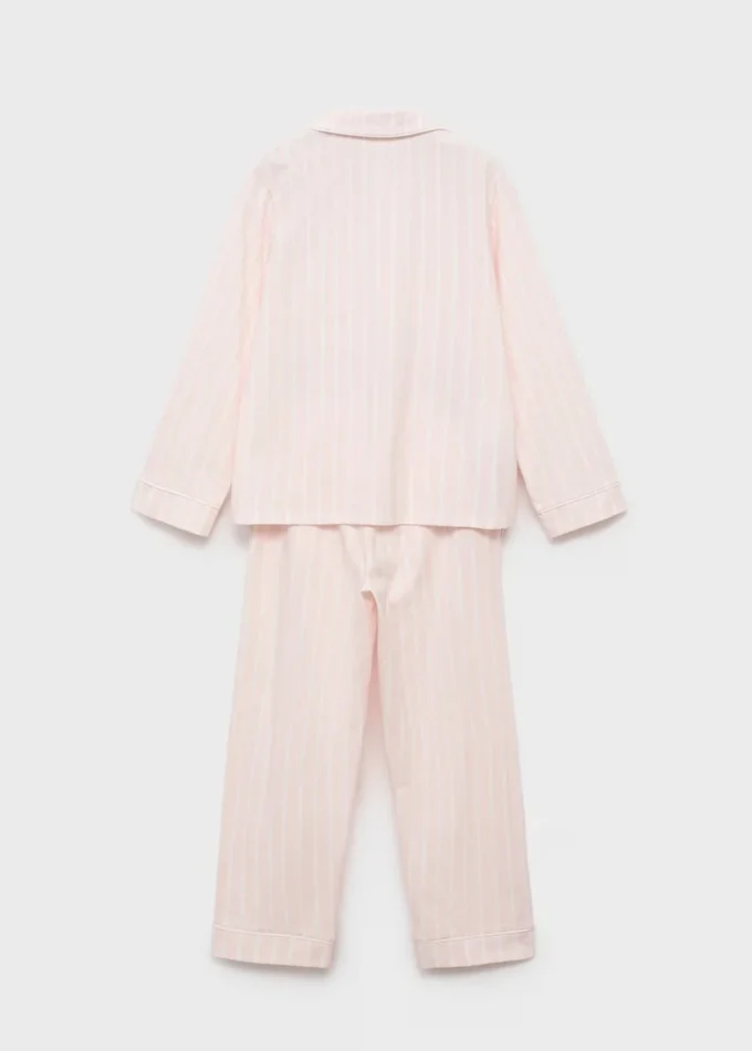 Pyjama long rayé