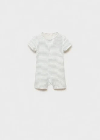 Pyjama une pièce rayé