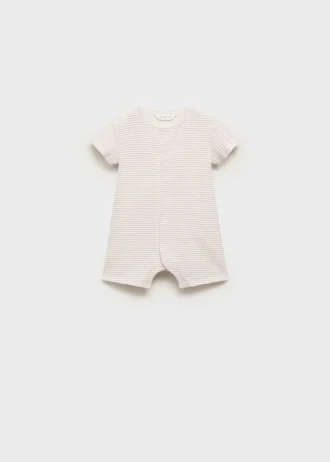 Pyjama une pièce rayé