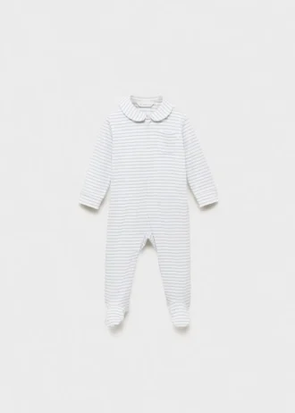 Pyjama une pièce rayé