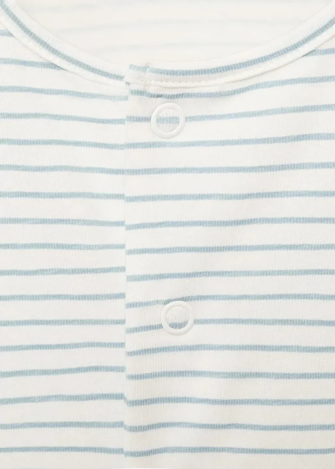 Pyjama une pièce rayé