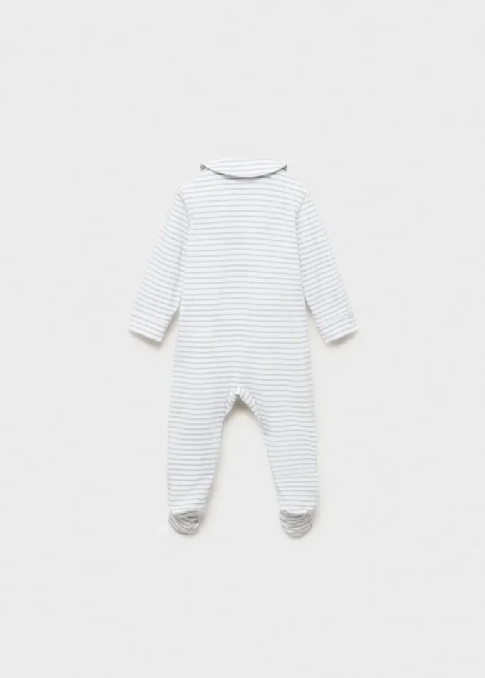 Pyjama une pièce rayé