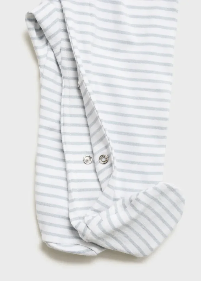 Pyjama une pièce rayé