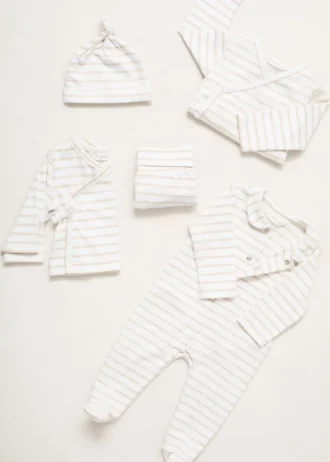 Body rayé en coton