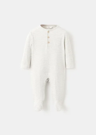 Pyjama une pièce à rayures