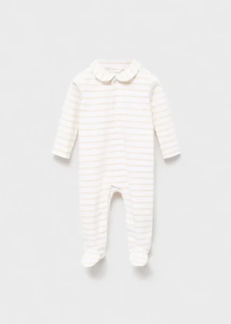 Pyjama une pièce à rayures