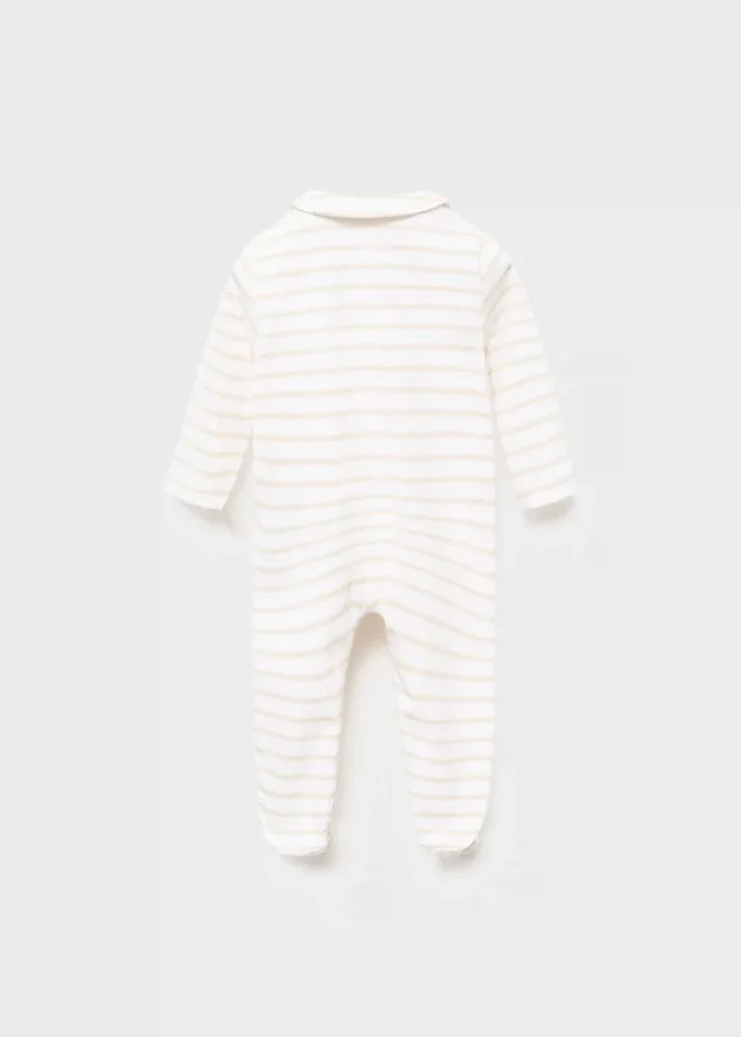 Pyjama une pièce à rayures