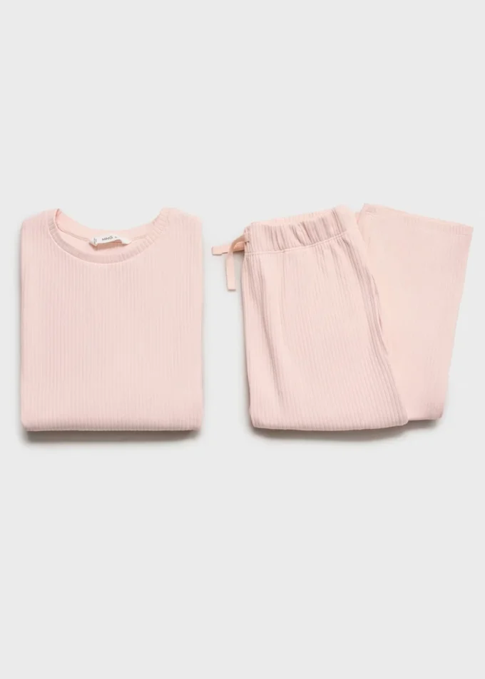 Pyjamas longs en coton