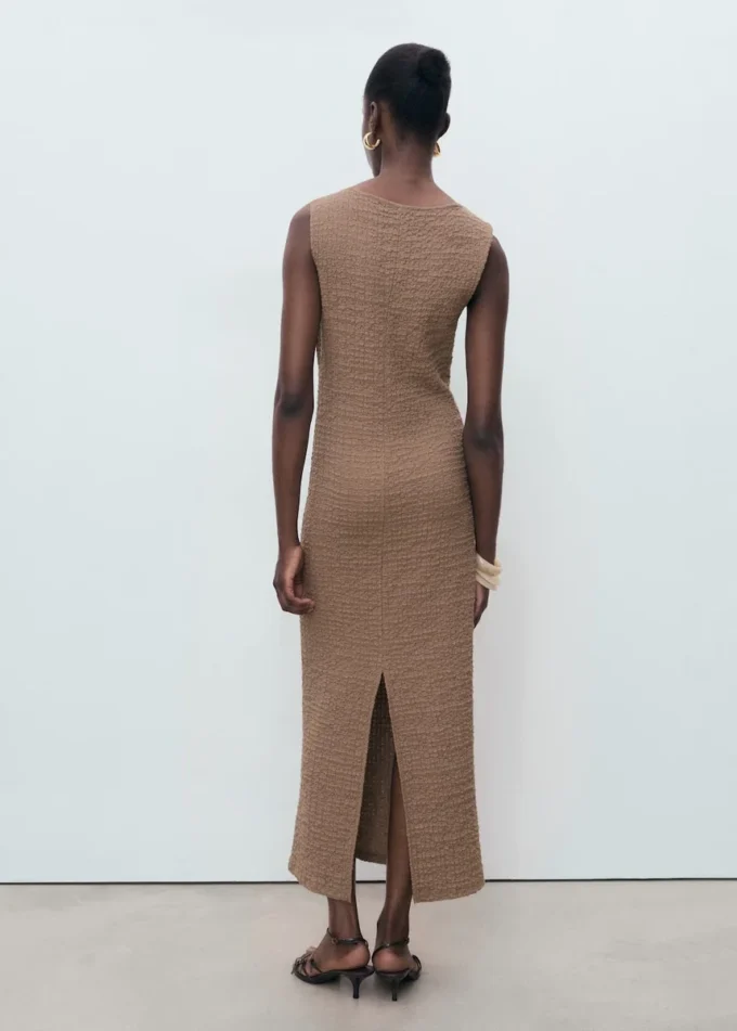 Robe ajustée texturée Robe ajustée texturée