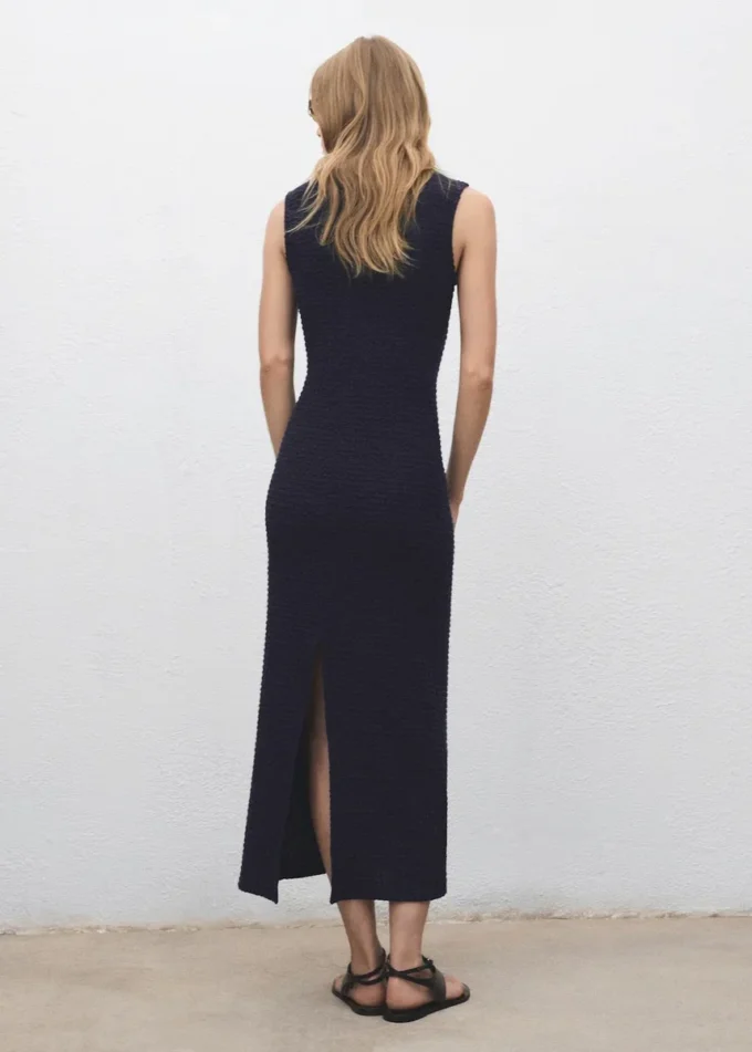 Robe ajustée texturée Robe ajustée texturée