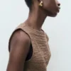 Robe ajustée texturée Robe ajustée texturée