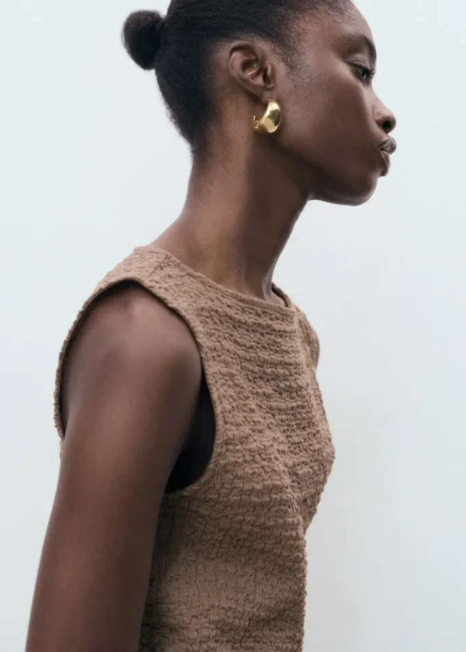 Robe ajustée texturée Robe ajustée texturée
