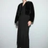 Robe asymétrique avec foulard Robe asymétrique avec foulard