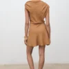 Robe asymétrique drapée Robe asymétrique drapée