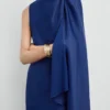 Robe asymétrique en satin Robe asymétrique en satin