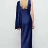 Robe asymétrique en satin Robe asymétrique en satin