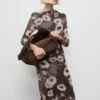 Robe asymétrique à imprimé floral Robe asymétrique à imprimé floral