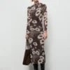 Robe asymétrique à imprimé floral Robe asymétrique à imprimé floral