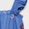 Robe à broderies florales Robe à broderies florales