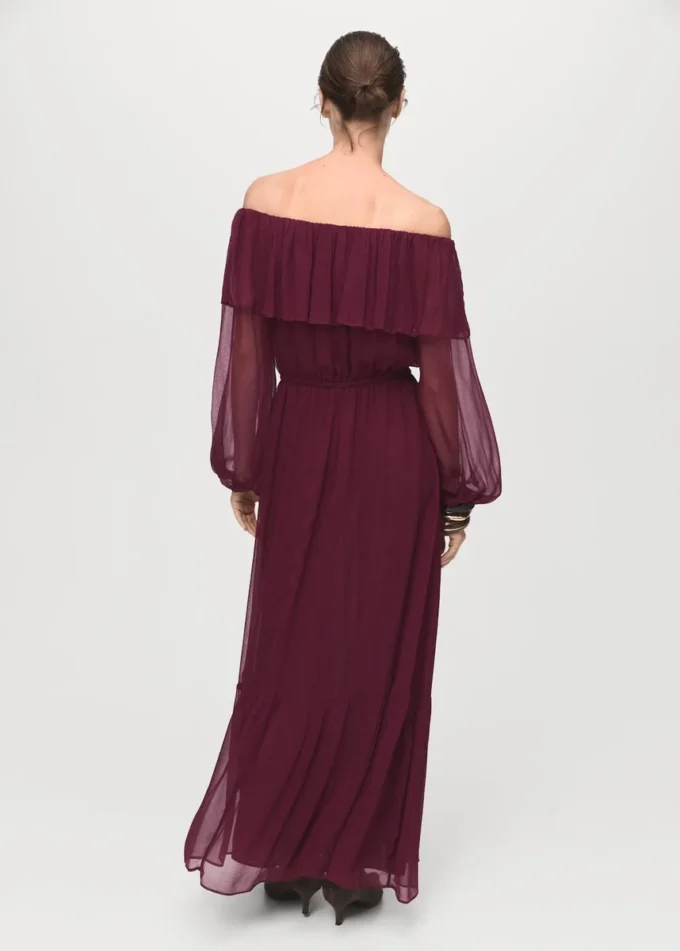 Robe bustier à volants Robe bustier à volants