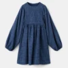 Robe à carreaux avec détails brodés Robe à carreaux avec détails brodés