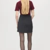 Robe à ceinture contrastée Robe à ceinture contrastée