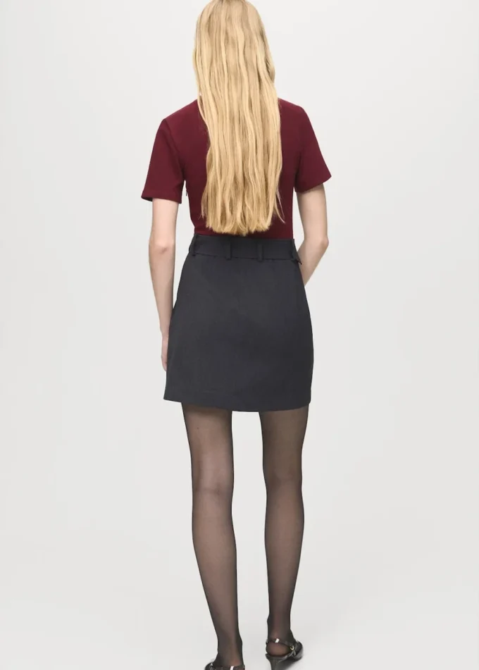 Robe à ceinture contrastée Robe à ceinture contrastée