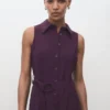 Robe chemise à ceinture Robe chemise à ceinture