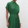 Robe chemise en lyocell Robe chemise en lyocell