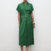 Robe chemise en lyocell Robe chemise en lyocell