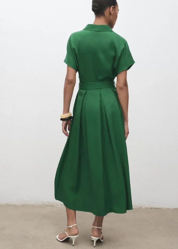 Robe chemise en lyocell Robe chemise en lyocell