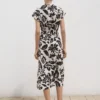 Robe chemise à imprimé floral Robe chemise à imprimé floral