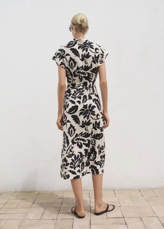 Robe chemise à imprimé floral Robe chemise à imprimé floral