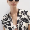 Robe chemise à imprimé floral Robe chemise à imprimé floral