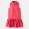 Robe chemise à volants Robe chemise à volants
