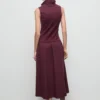 Robe à col cheminée combiné Robe à col cheminée combiné